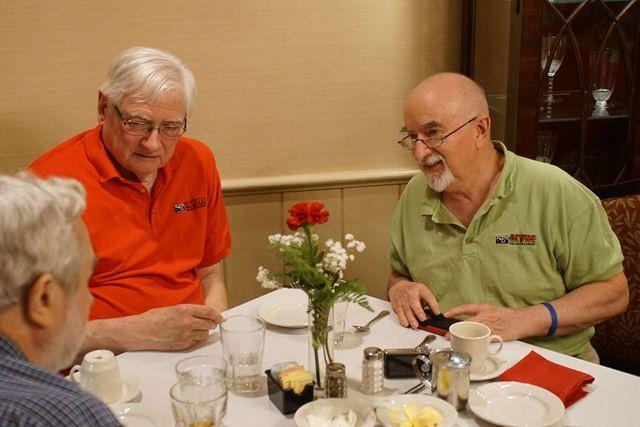Ed, Les, and Richard