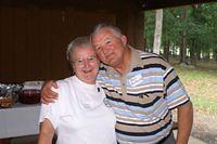 Ellen Fitzwater and Owen Burkholder